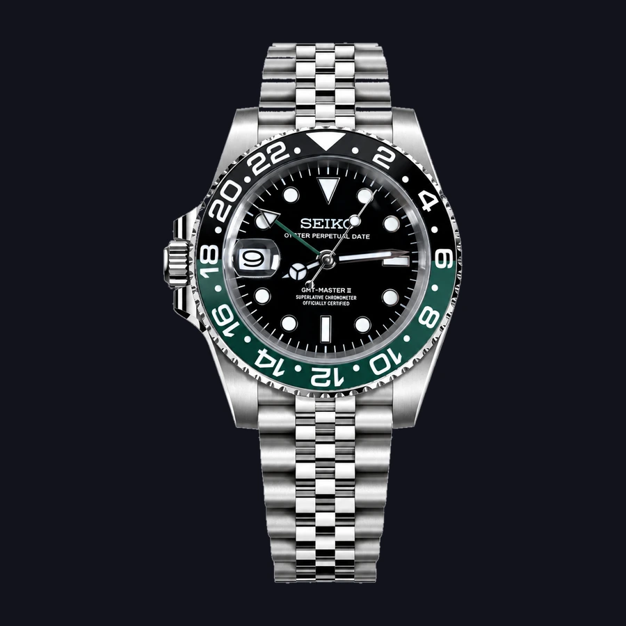 Seiko Sprite GMT Master Mod Watch – Automatic 41mm